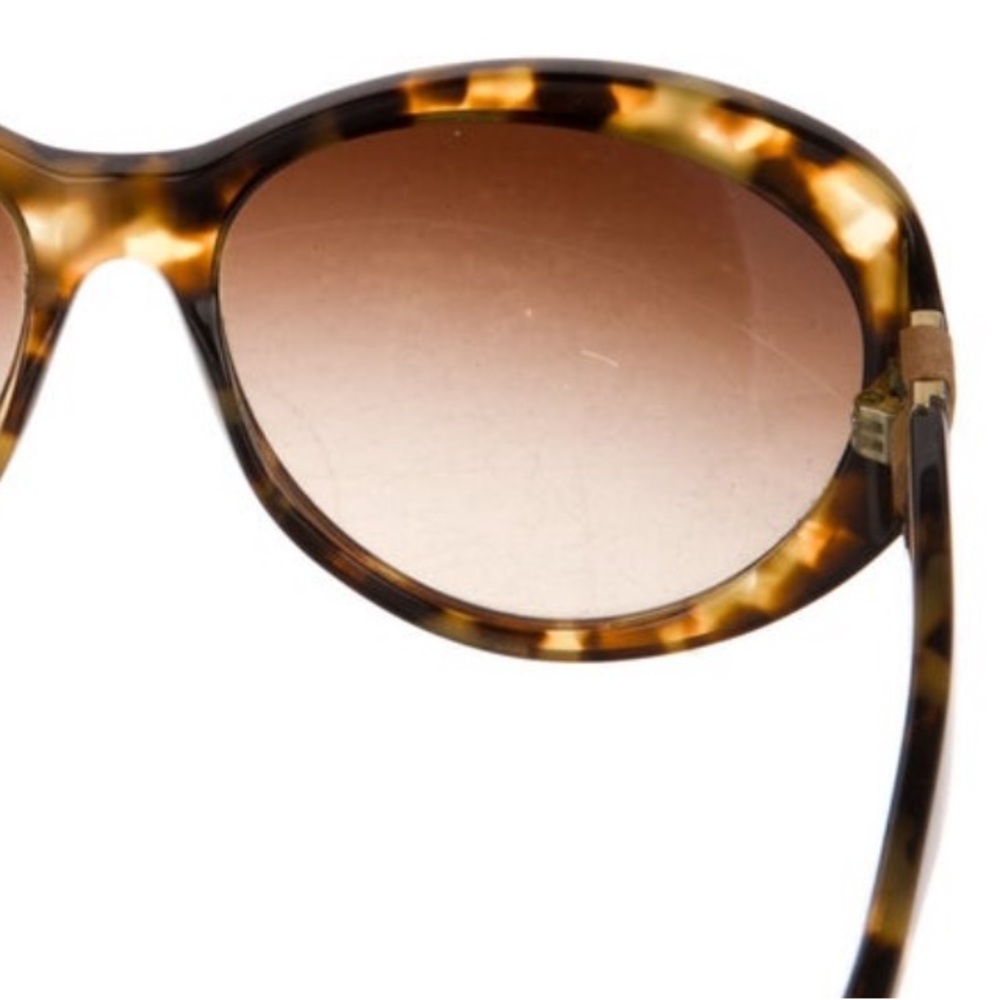Michael Kors Brown Tortoiseshell Acetate Oversize Sunglasses - Picture 7 of 7